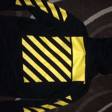 off white hoodie fake check